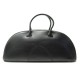 NEUF SAC A MAIN JM WESTON BOWLING EN CUIR GRAINE NOIR NEW BLACK LEATHER HANDBAG