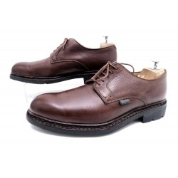 CHAUSSURES DERBIES PARABOOT CUIR MARRON 6 40 COUSU NORVEGIEN 