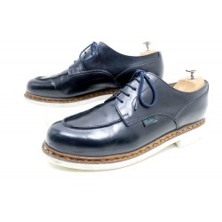 PARABOOT CHAMBORD 8.5F 42.5 CUIR BLEU 