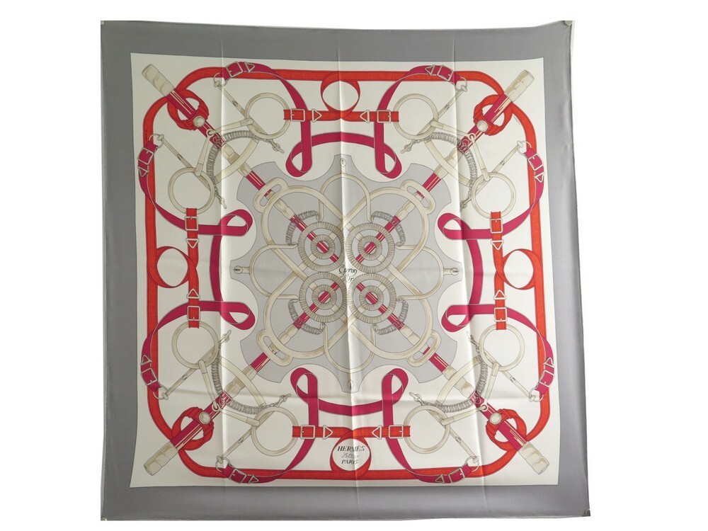 Hermès - EPERON D'OR HERMES SCARF BY HENRI D'ORIGNY 90 CM - Catawiki