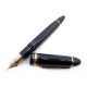 STYLO PLUME MONTBLANC MEISTERSTUCK 149 DORE NOIR 115384 PISTON + BOITE PEN 800€