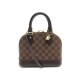 NEUF SAC A MAIN LOUIS VUITTON ALMA BB TOILE DAMIER EBENE BANDOULIERE BAG 1300€