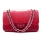 NEUF SAC CHANEL TIMELESS BANDOULIERE JUMBO EN CUIR PYTHON TIE & DYE ROUGE 8400€