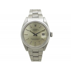 VINTAGE MONTRE ROLEX OYSTER PERPETUAL DATE 1500 34 MM EN ACIER AUTOMATIQUE WATCH