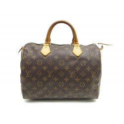 SERVICE NETTOYAGE : SAC A MAIN LOUIS VUITTON SPEEDY 30 TOILE MONOGRAMME 