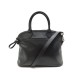 NEUF SAC A MAIN LONGCHAMP LE FOULONNE 10092021 CUIR GRAINE NOIR HAND BAG 390€