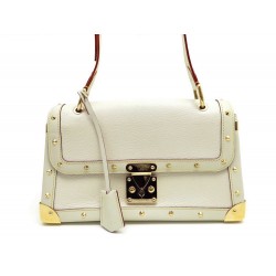 SAC A MAIN LOUIS VUITTON LE TALENTUEUX EN CUIR SUHALI BLANC HAND BAG PURSE 2600€