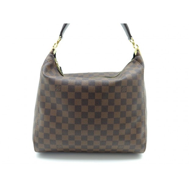 SAC A MAIN LOUIS VUITTON PORTOBELLO PM TOILE DAMIER EBENE HAND BAG PURSE 1520€