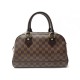 SAC A MAIN LOUIS VUITTON DUOMO TOILE DAMIER EBENE & CUIR N60008 HAND BAG 1270€