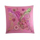 FOULARD HERMES LA DANSE DU COSMOS ZOE PAWELLS CARRE PLISSE SOIE ROSE SCARF 410€