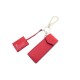 NEUF ETUI PORTE CLE DIOR EN CUIR ROUGE + MIROIR LEATHER POCKET KEY HOLDER 400€