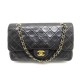 SAC A MAIN CHANEL TIMELESS 2.55 MM 25 CM EN CUIR MATELASSE NOIR HAND BAG 4260€