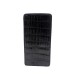 PORTE CARTES HERMES ETUI A LUNETTES CUIR DE CROCODILE POROSUS NOIR CARD HOLDER