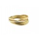  BAGUE CARTIER TRINITY 7 ANNEAUX T53 + BOITE 