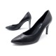 NEUF CHAUSSURES CHANEL G29822 40.5 ESCARPINS EN CUIR NOIR + SAC COURT SHOES 620€