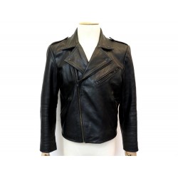 BLOUSON THE AM CREW X MANINTOWN PERFECTO M 48 EDITION LIMITEE 8 EX CUIR JACKET