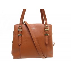 NEUF SAC A MAIN LE TANNEUR CAPUCINE PM CUIR GRAINE GOLD BANDOULIERE PURSE 349€