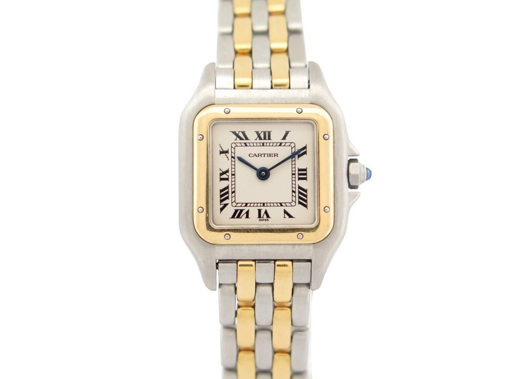 montre cartier panthere pm or acier 22 mm