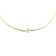 VINTAGE COLLIER CARTIER 4 DIAMANTS 