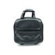 VALISE A ROULETTE TUMI CUIR NOIR SAC DE VOYAGE A MAIN BLACK LEATHER TROLLEY 475€