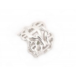 BAGUE HERMES CHAINE D'ANCRE ENCHAINEE TAILLE 50 EN ARGENT 925 SILVER RING 500€