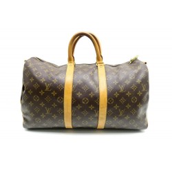  SAC DE VOYAGE LOUIS VUITTON KEEPALL TOILE MONOGRAMME 45 