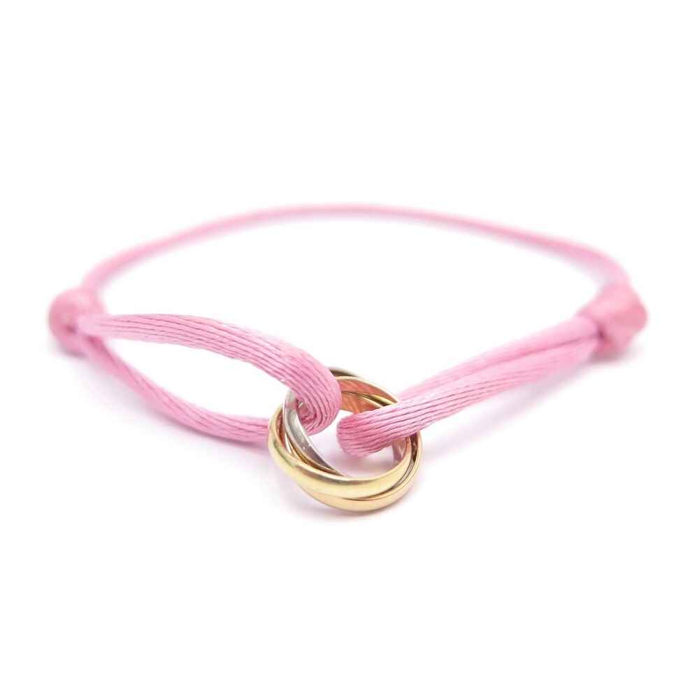 Bracelet cartier knot Heart gold Old pink