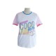 NEUF T-SHIRT CHANEL COCO CUBA LIBRE C55838 S 36 HAUT EN COTON BLANC COTTON TOP 