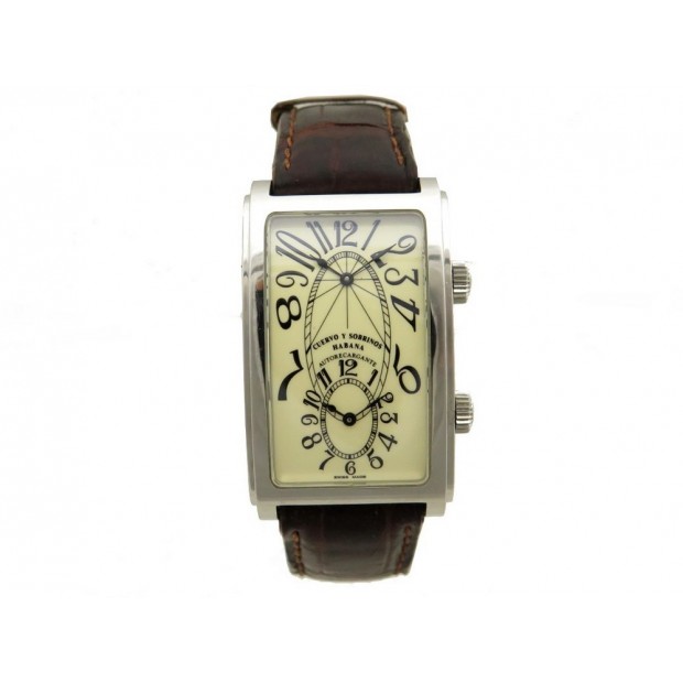  MONTRE CUERVO Y SOBRINOS HABANA A1112 AUTOMATIQUE DOUBLE CAL 