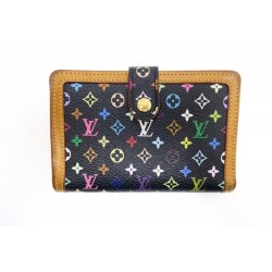 PORTE MONNAIE LOUIS VUITTON VIENNOIS TOILE MULTICOLORE 