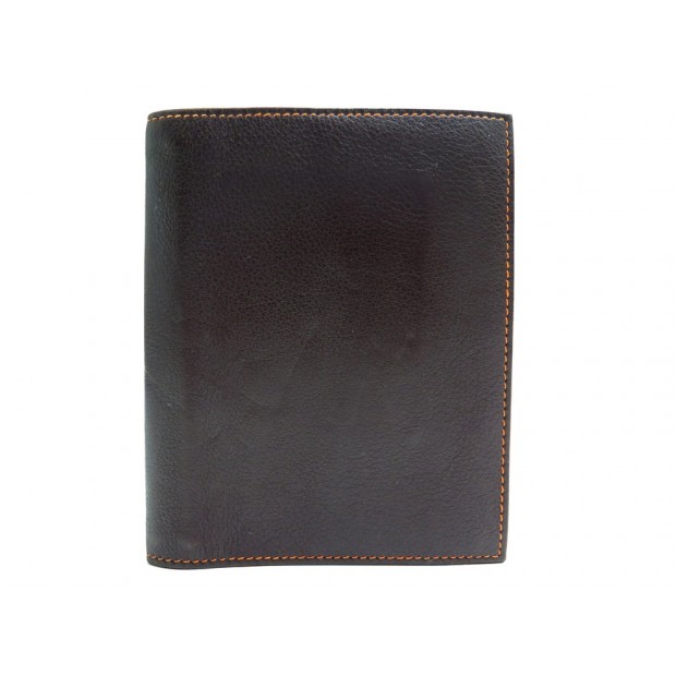 COUVERTURE D'AGENDA HERMES SIMPLE EN CUIR CLEMENCE MARRON DIARY COVER 292€