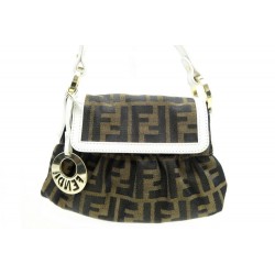 NEUF SAC A MAIN FENDI CHEF MINI 8BK042 POCHETTE TOILE MONOGRAMMEE HAND BAG 890€