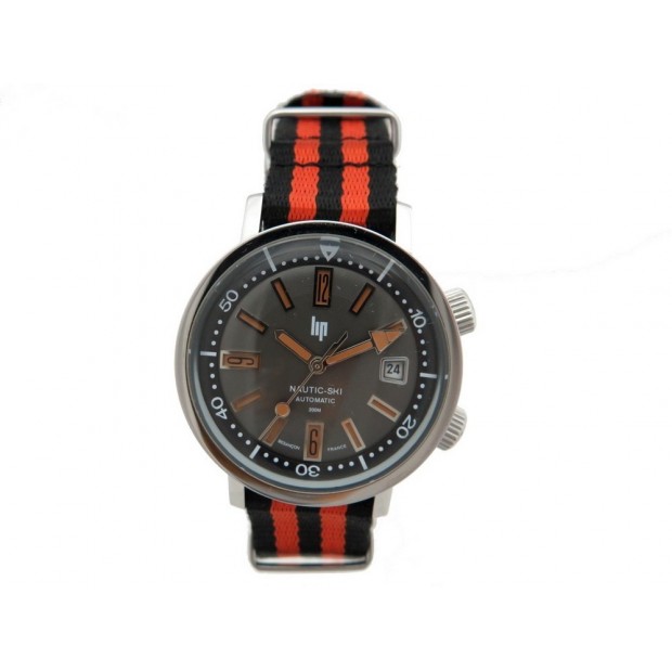 NEUF MONTRE LIP NAUTIC SKI + BRACELET CUIR 