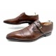  CHAUSSURES A BOUCLES SANTONI CUIR MARRON 