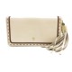 PORTEFEUILLE LANCEL PREMIER FLIRT EN CUIR BEIGE MONNAIE WALLET BILLFOLD 275€