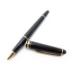 STYLO BILLE MONTBLANC MEISTERSTUCK CLASSIQUE DORE ROLLERBALL NOIR BOITE PEN 445€