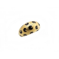 BAGUE EN OR JAUNE 18K LEOPARD 10,6G 