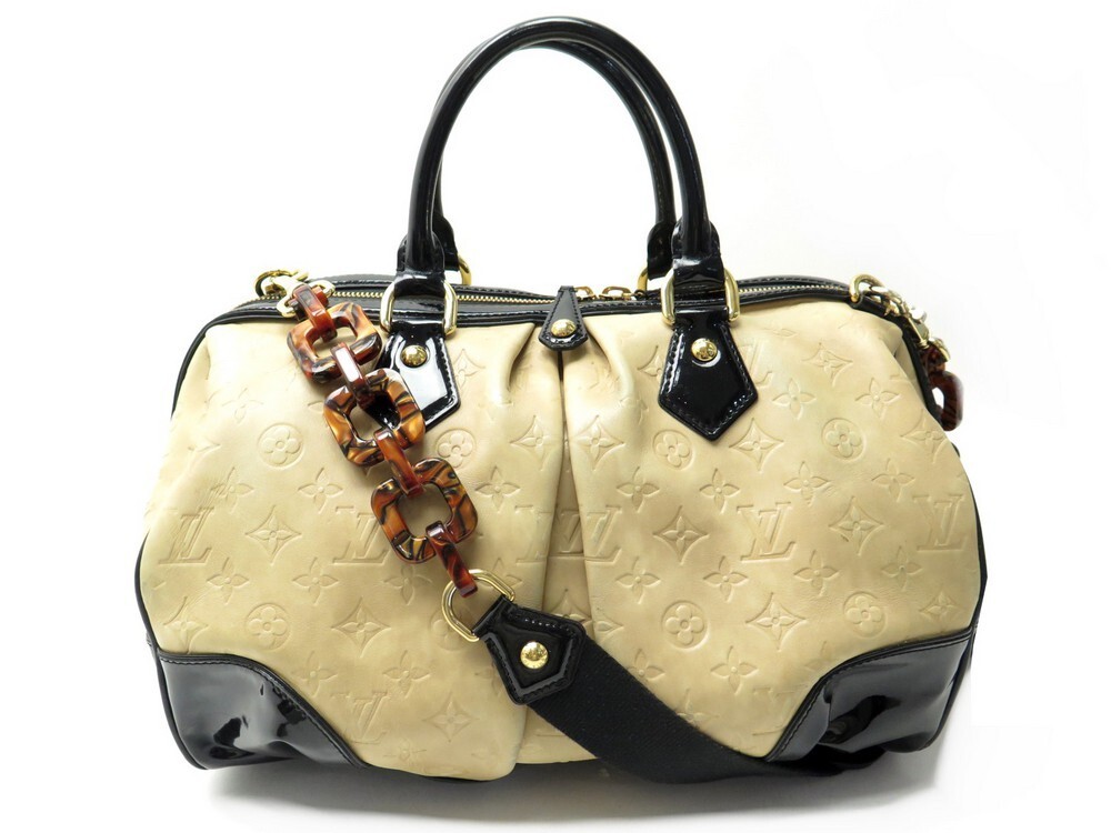 Louis Vuitton - Authenticated Speedy Handbag - Linen Black for Women, Very Good Condition