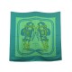 CHALE HERMES BRIDES DE GALA SURTEINT DIP DYE CARRE GEANT FOULARD SOIE SHAWL 860€