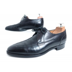  CHAUSSURES JOHN LOBB GRAFTON DERBY 6.5 40.5 CUIR NOIR 