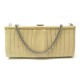 SAC A MAIN CHRISTIAN LOUBOUTIN POCHETTE CUIR BEIGE BANDOULIERE POUCH BAG 850€