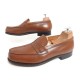 NEUF CHAUSSURES JM WESTON 6D 40 MOCASSINS 180 EN CUIR MARRON LOAFER SHOES 575€