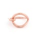 ANNEAU DE FOULARD HERMES JUMBO XL EN PLAQUE OR ROSE PINK GOLD SCARF RING 225€