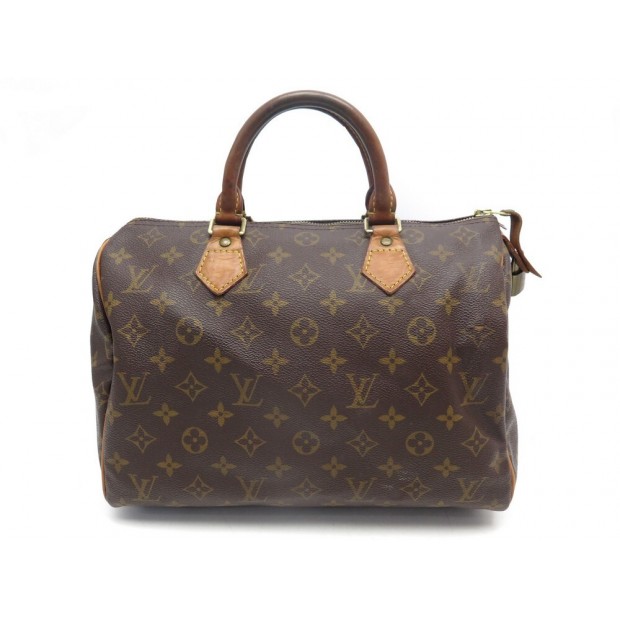 SAC A MAIN LOUIS VUITTON SPEEDY 30 M41108 EN TOILE MONOGRAM LV HAND BAG 1150€