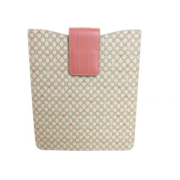 POCHETTE GUCCI 256575 ETUI POUR IPAD TABLETTE EN TOILE MONOGRAMMEE CASE 690€