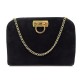 SAC A MAIN SALVATORE FERRAGAMO GANCINI EN DAIM NOIR BANDOULIERE HAND BAG 1200€