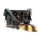 SAC A MAIN GIVENCHY QUEUE DE RACCOON LACE EN DAIM ET LACETS NOIR SUEDE HAND BAG