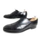 CHAUSSURES EDWARD GREEN CHELSEA RICHELIEU 9.5 43.5 EN CUIR NOIR SHOE 