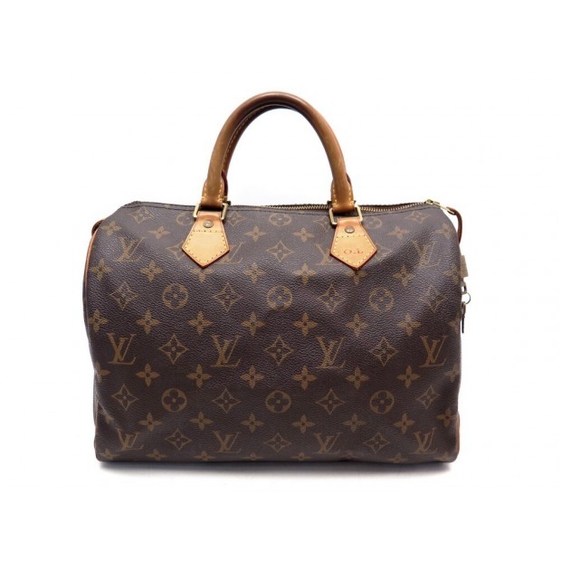 SAC A MAIN LOUIS VUITTON SPEEDY 30 M41108 EN TOILE MONOGRAM LV HAND BAG 1150€