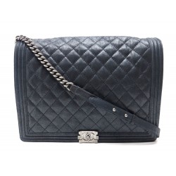 NEUF SAC A MAIN CHANEL BOY XL CUIR MATELASSE 